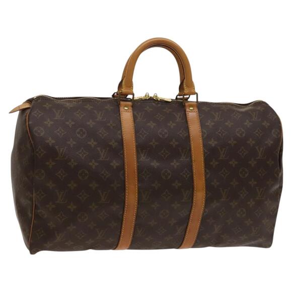LOUIS VUITTON Monogram Keepall 50 Boston Bag M41426 - Picture 1 of 16